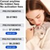 Dog GPS Tracker Real Time, Anti-Lost Pet Tracker With Geofence, Flash Light And Sound Alarm, Unlimited Distance Tracking, Fits Most Pet Collars, Subscription Required